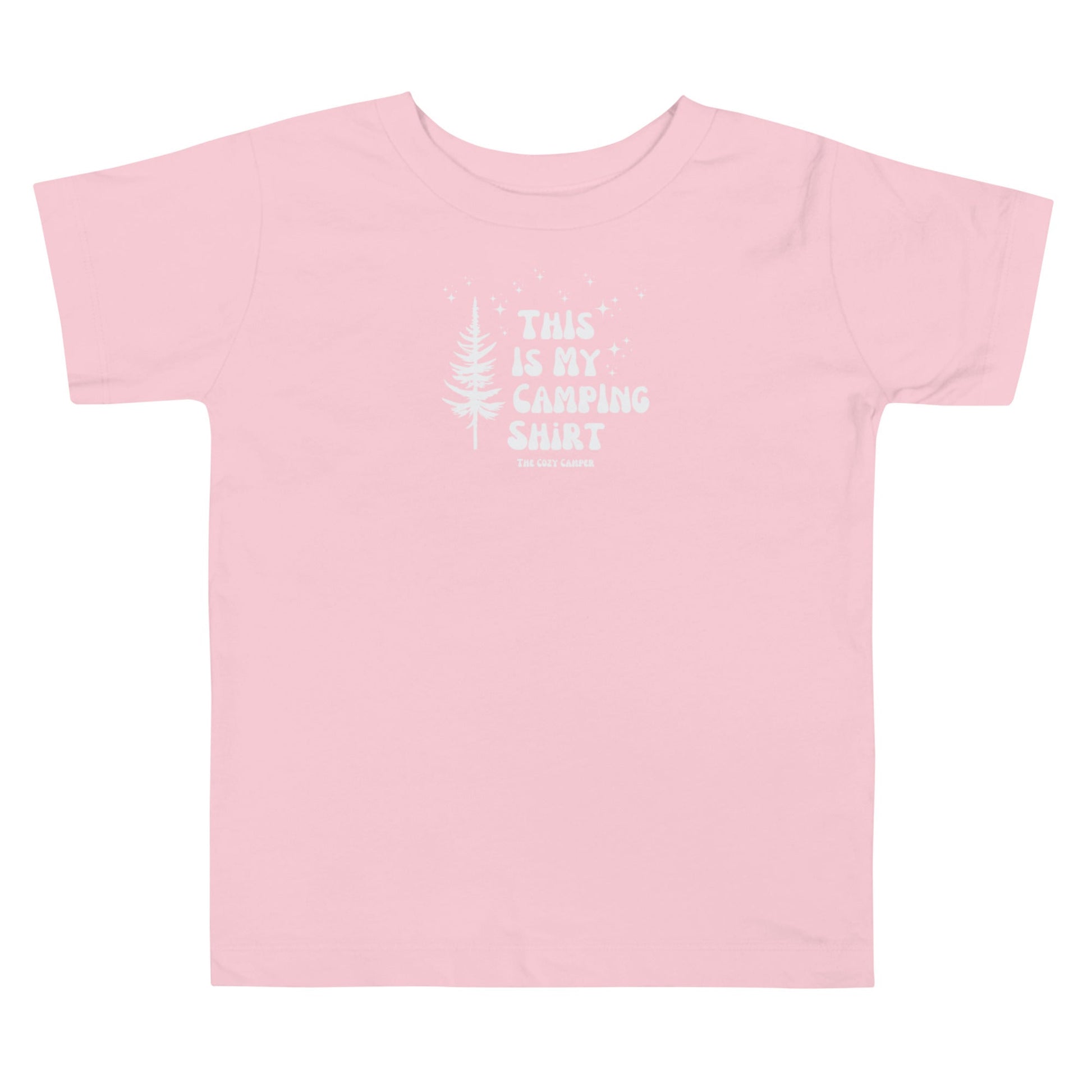 Camping Toddler Short Sleeve Tee - The Cozy Camper LLC