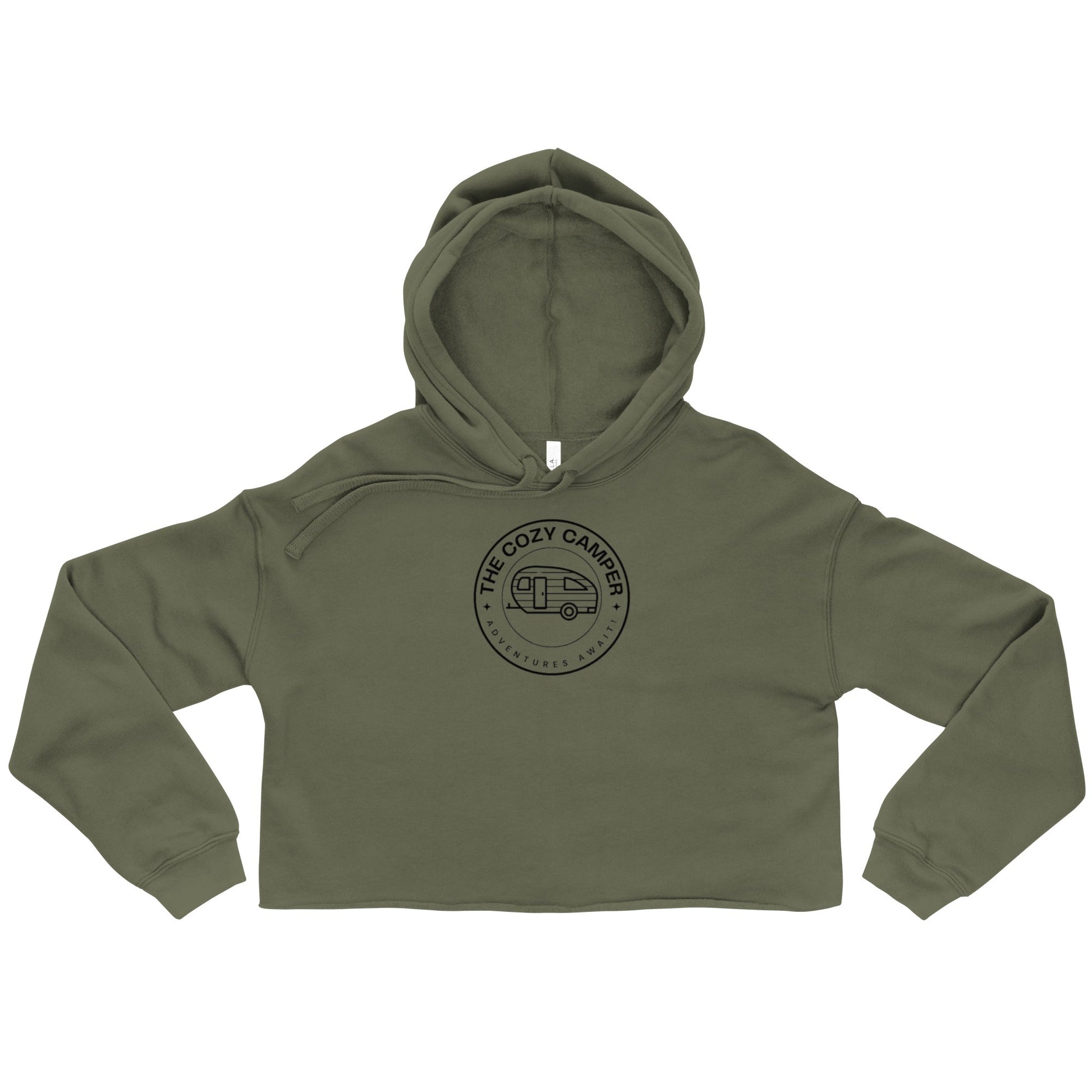 Crop Hoodie - The Cozy Camper LLC