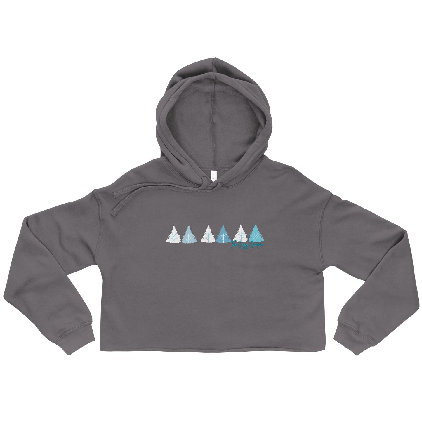 Crop Winter Hoodie - The Cozy Camper LLC