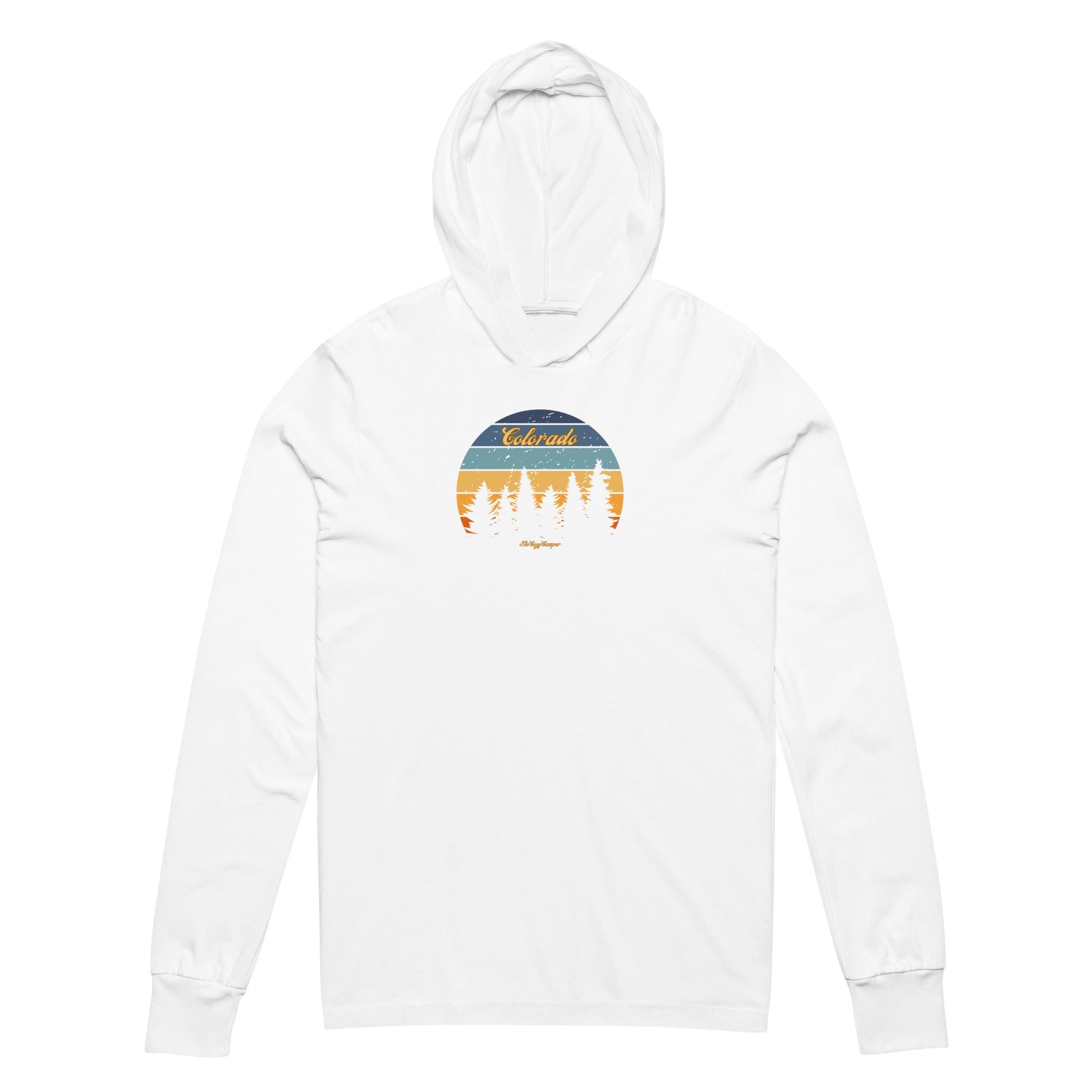 Hooded long - sleeve tee - The Cozy Camper LLC