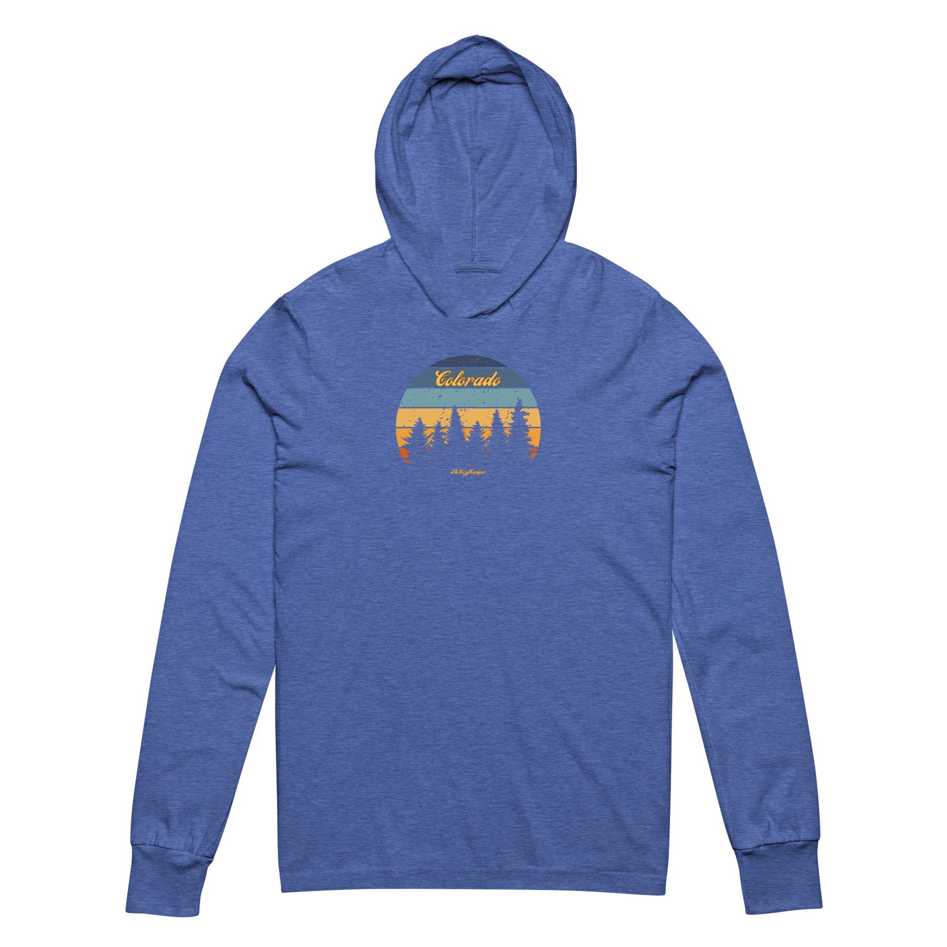 Hooded long - sleeve tee - The Cozy Camper LLC