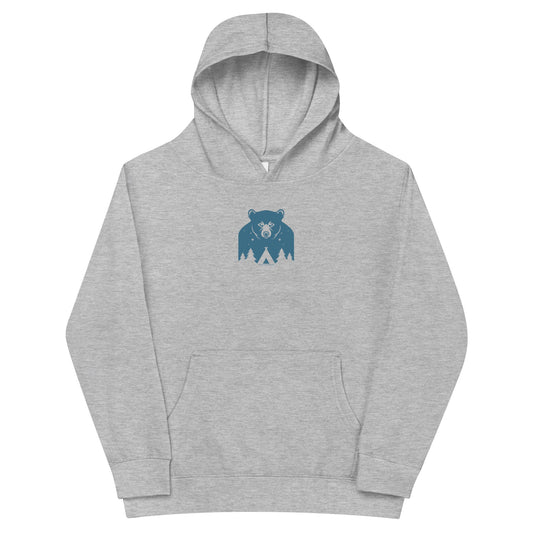 Kids fleece hoodie - The Cozy Camper LLC