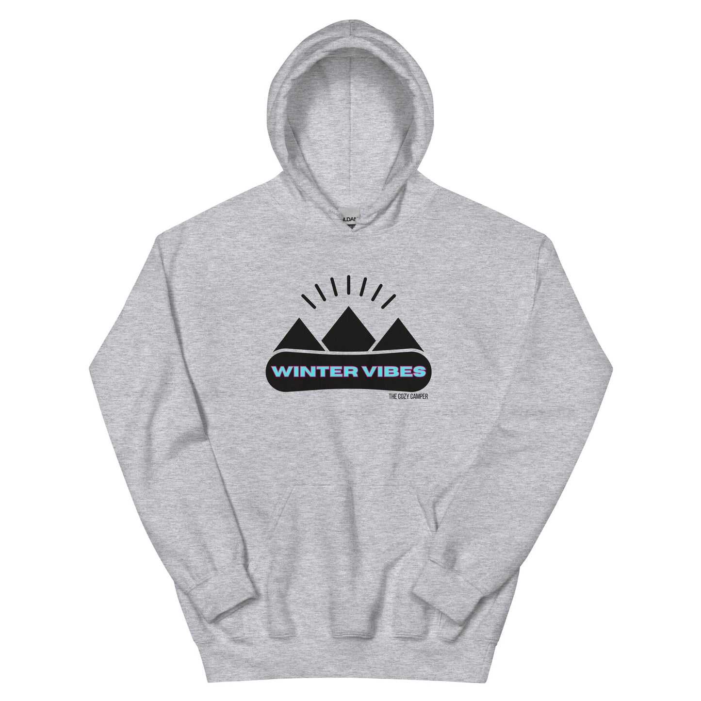 Snowboard Hoodie - The Cozy Camper LLC