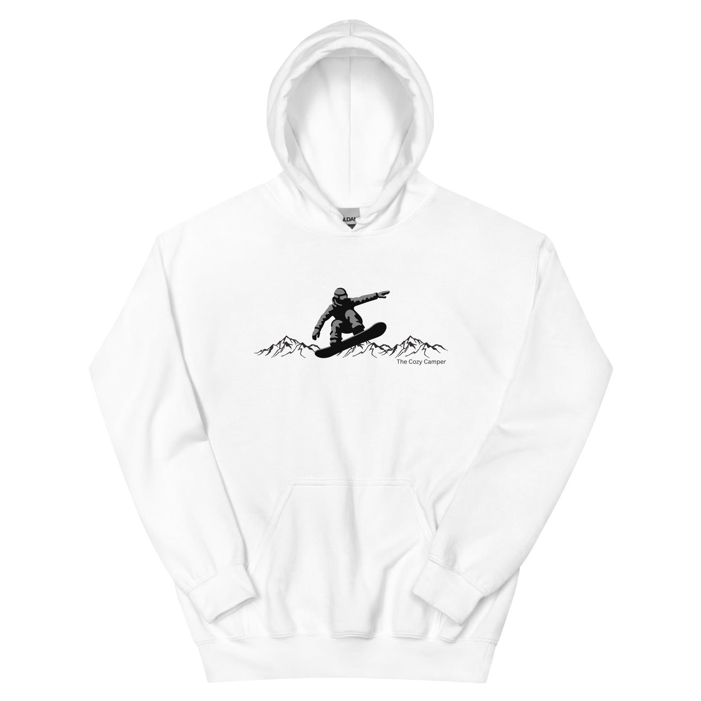 Snowboarding Hoodie - The Cozy Camper LLC