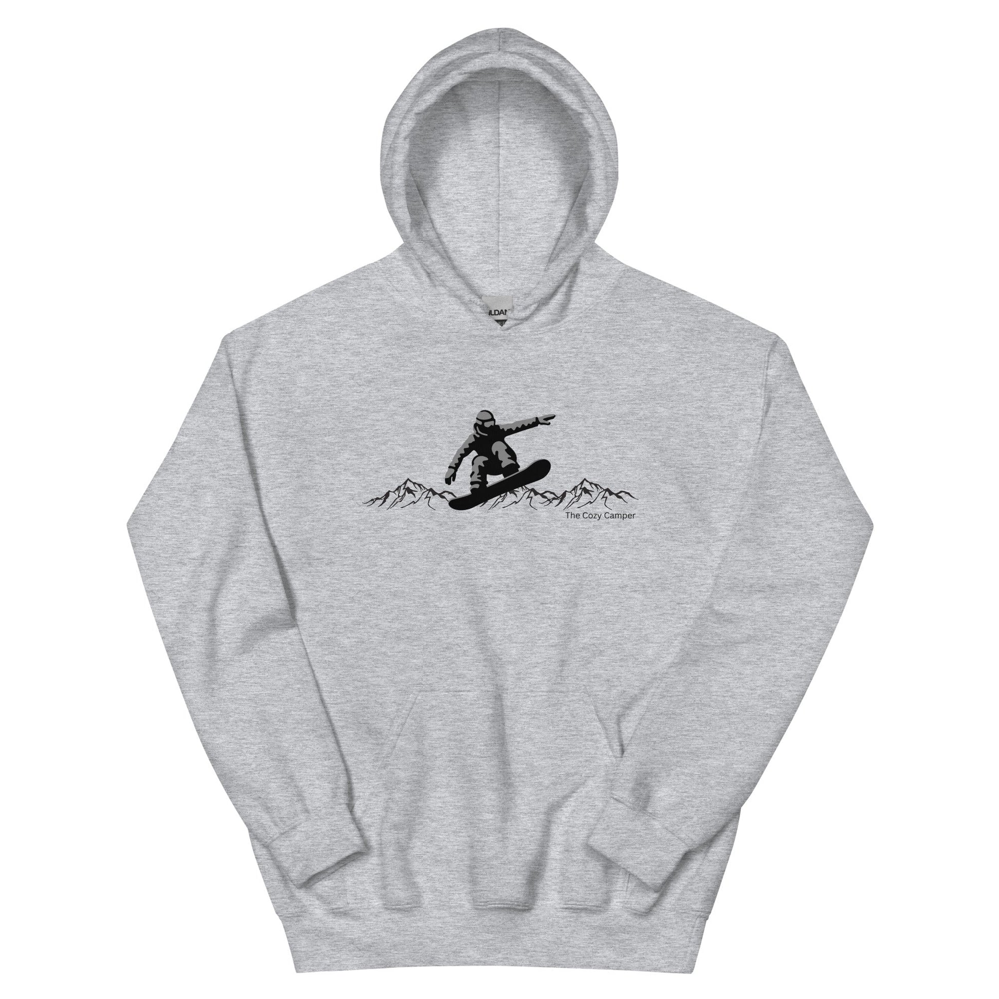 Snowboarding Hoodie - The Cozy Camper LLC