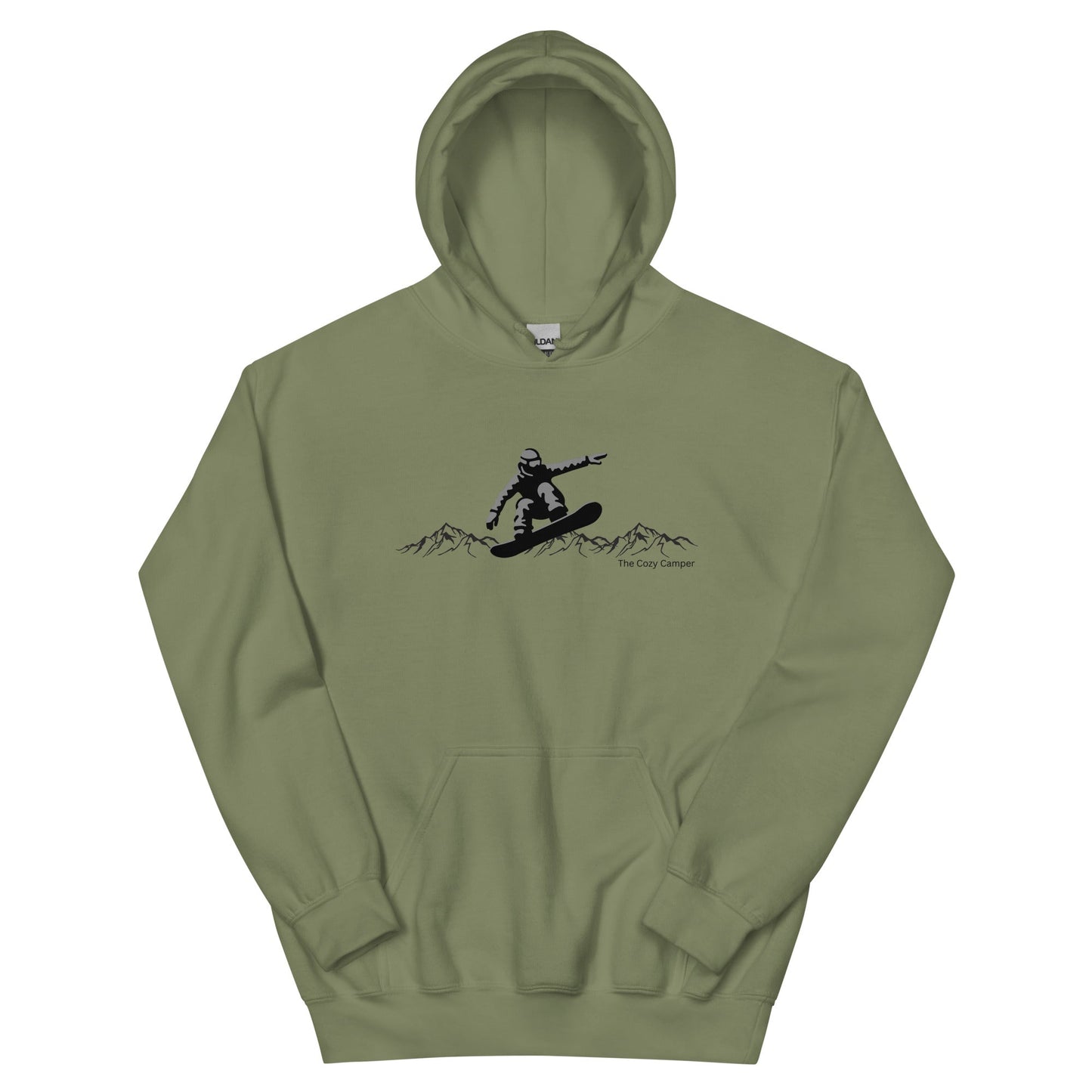 Snowboarding Hoodie - The Cozy Camper LLC