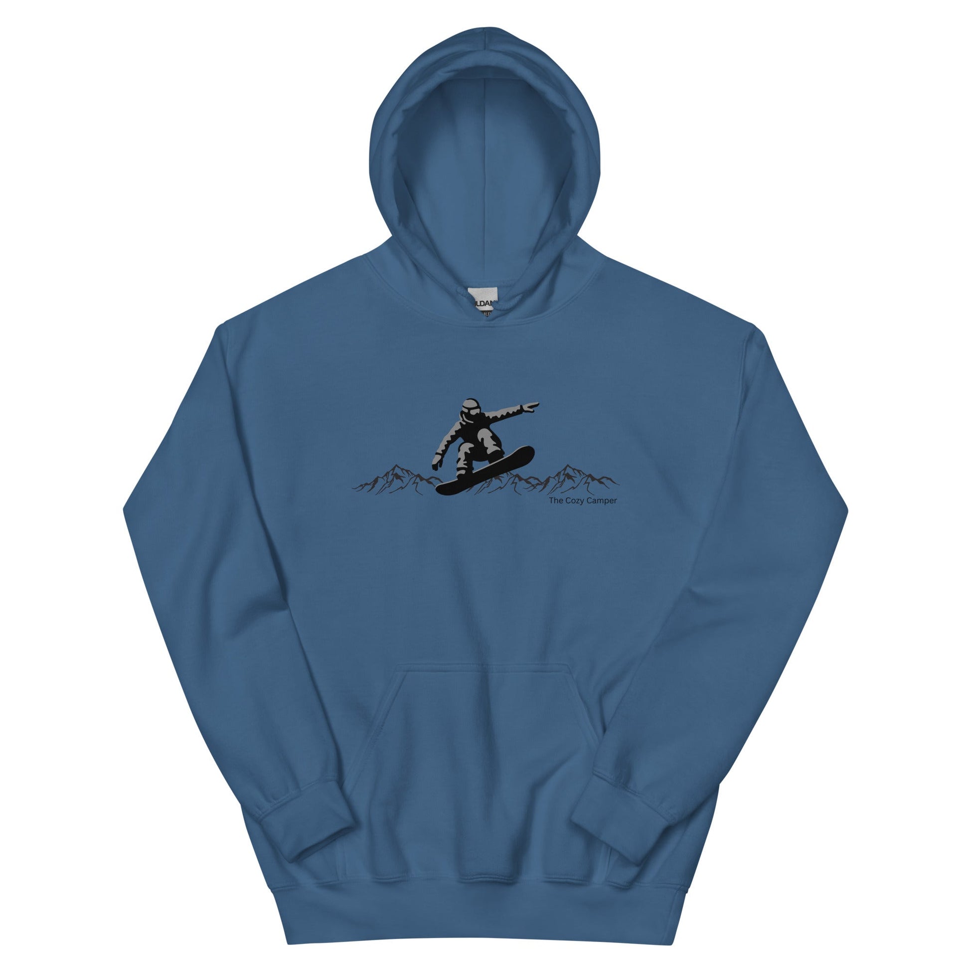 Snowboarding Hoodie - The Cozy Camper LLC