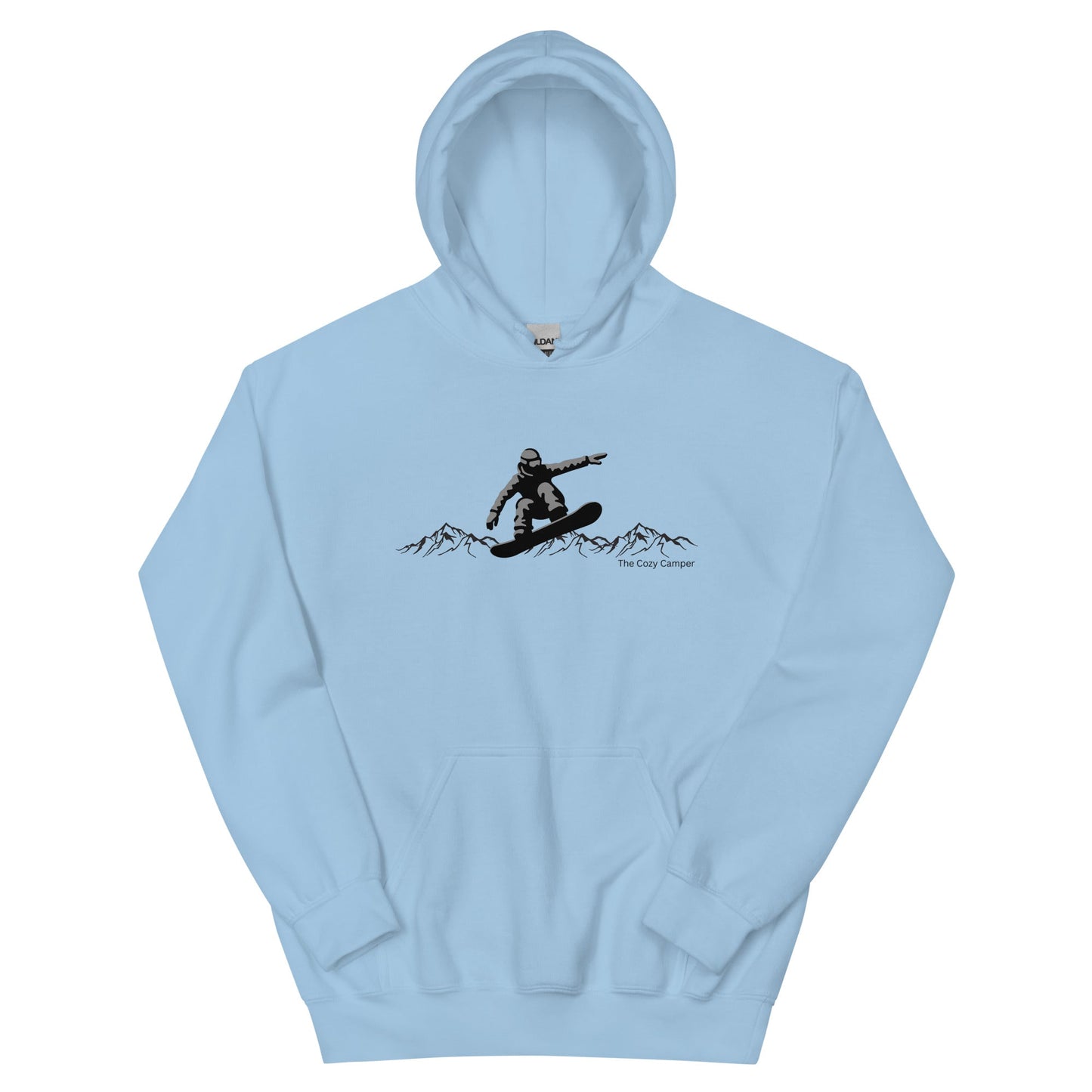 Snowboarding Hoodie - The Cozy Camper LLC