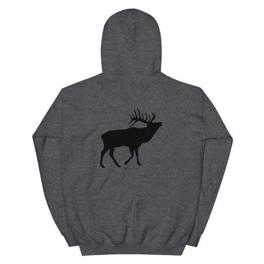 Unisex Elk Hoodie - The Cozy Camper LLC