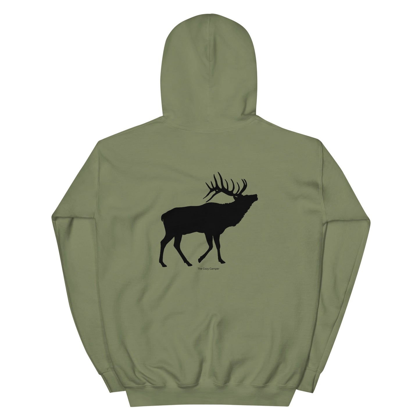 Unisex Elk Hoodie - The Cozy Camper LLC