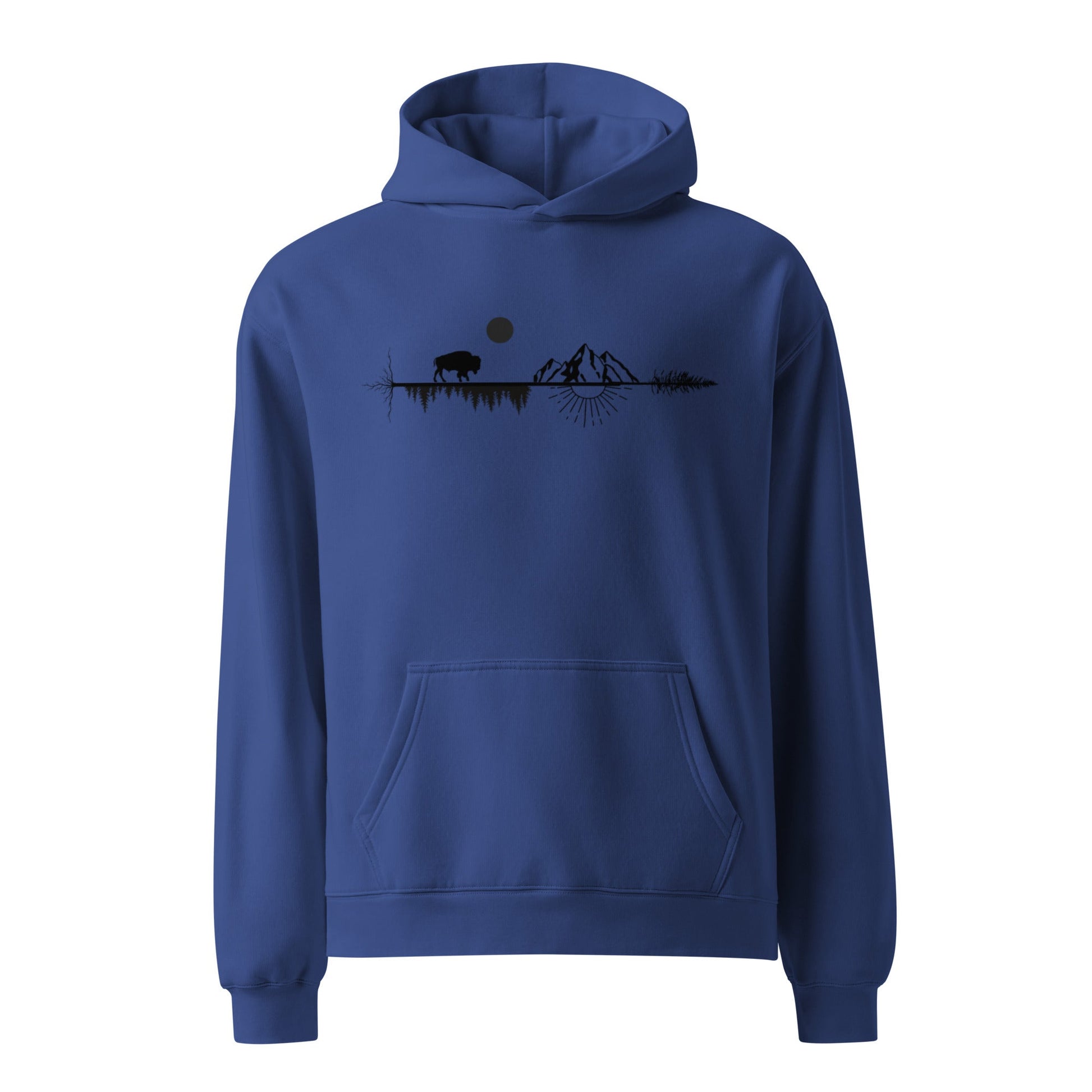 Unisex oversized hoodie - The Cozy Camper LLC