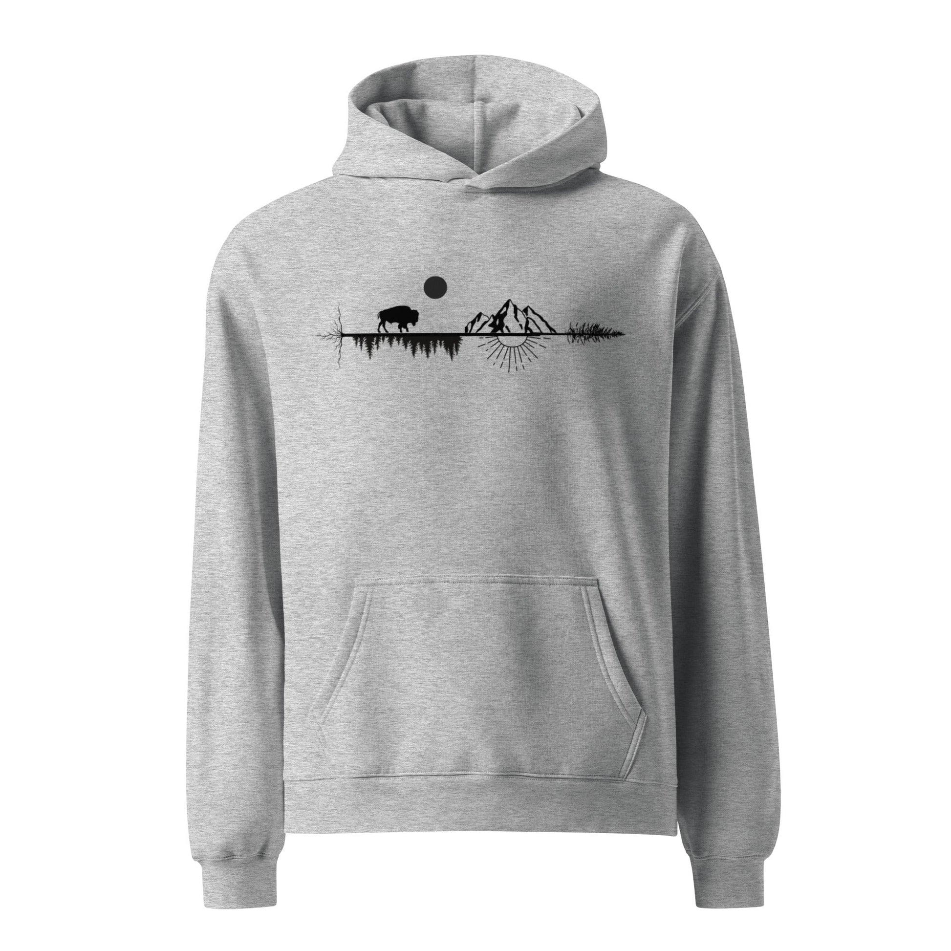 Unisex oversized hoodie - The Cozy Camper LLC