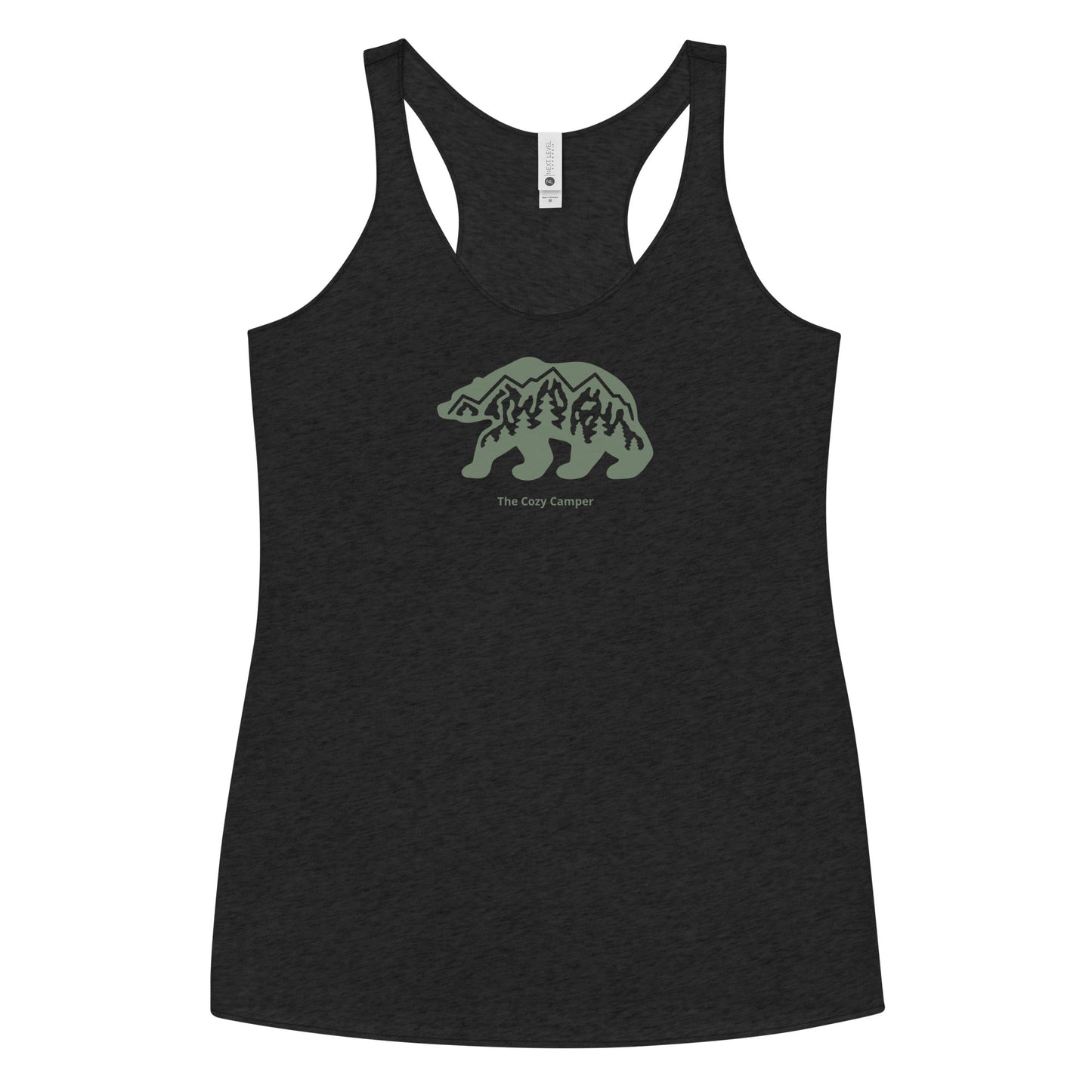 Women's Bear Racerback Tank - The Cozy Camper LLC