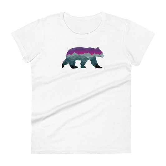 Women's bear short sleeve t-shirt - The Cozy Camper LLC