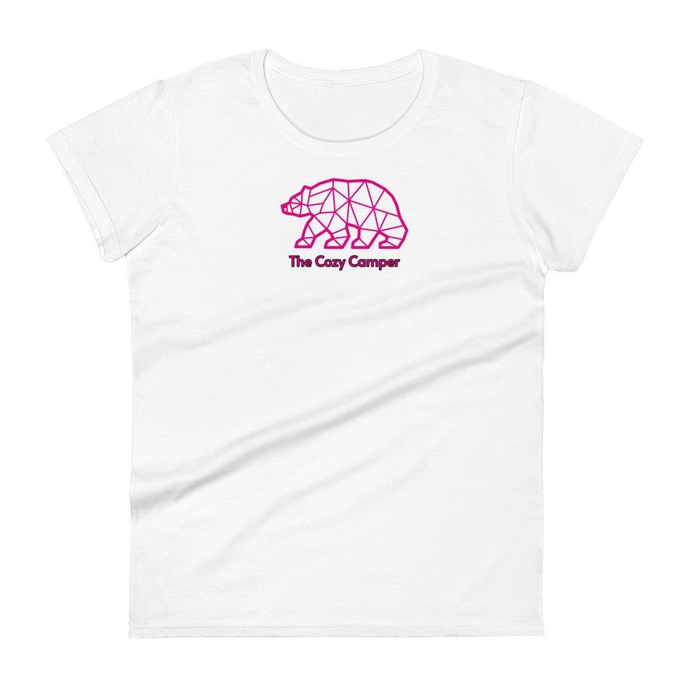 Women's bear short sleeve t-shirt - The Cozy Camper LLC