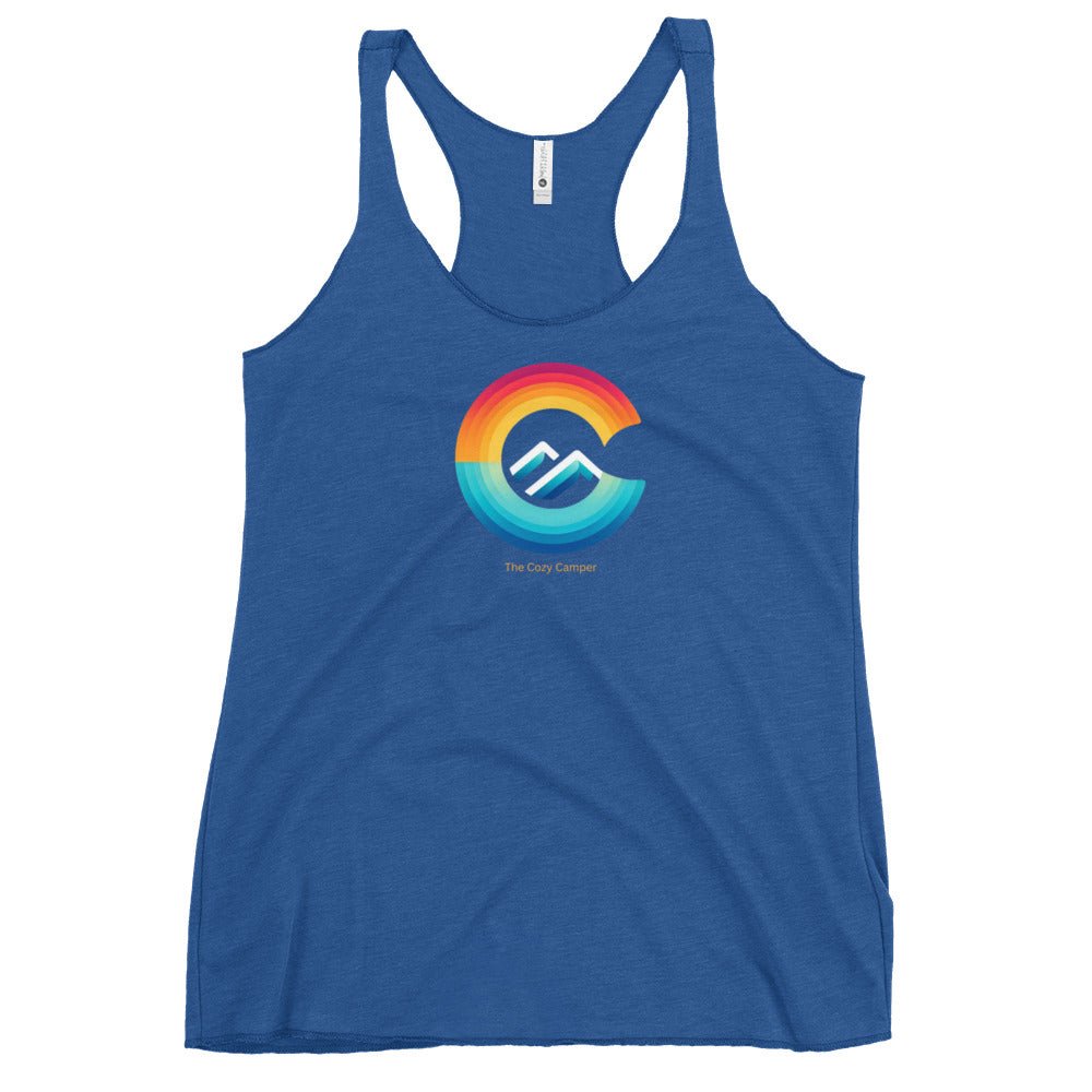 Women's Colorado Racerback Tank - The Cozy Camper LLC