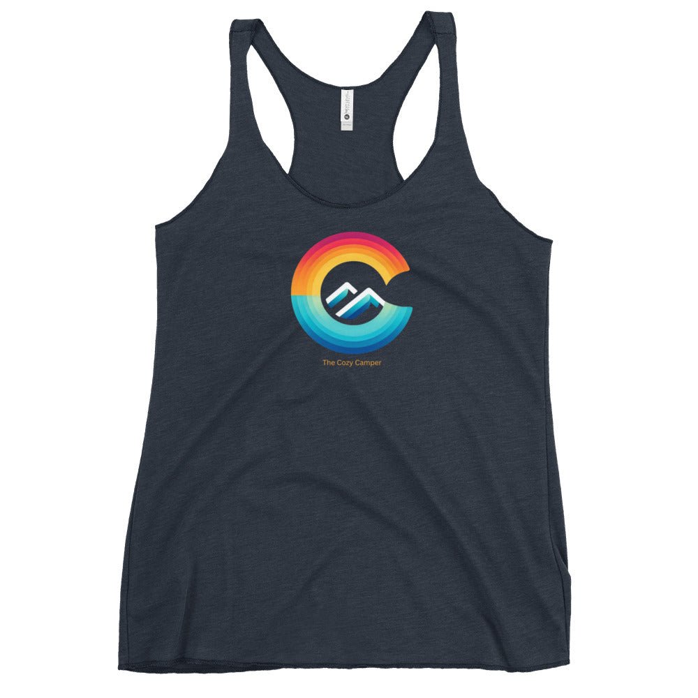 Women's Colorado Racerback Tank - The Cozy Camper LLC