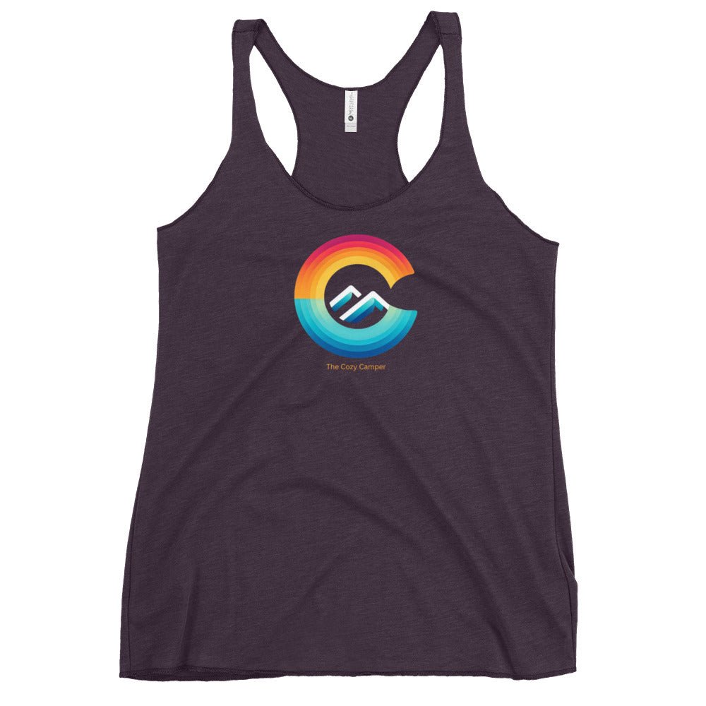 Women's Colorado Racerback Tank - The Cozy Camper LLC