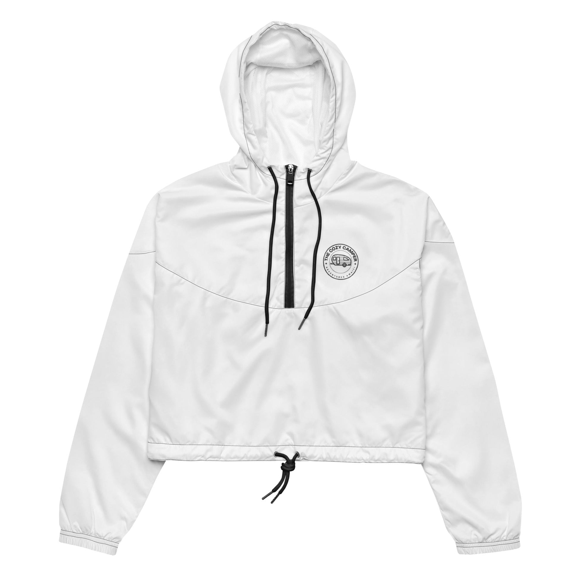 Women’s cropped windbreaker - The Cozy Camper LLC