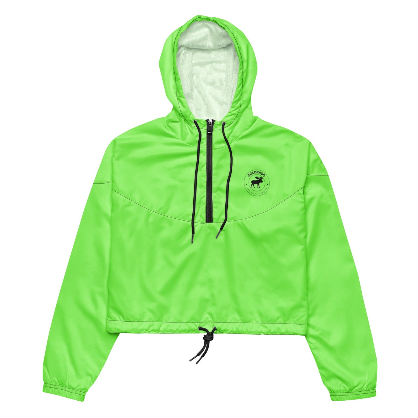 Women’s cropped windbreaker - The Cozy Camper LLC