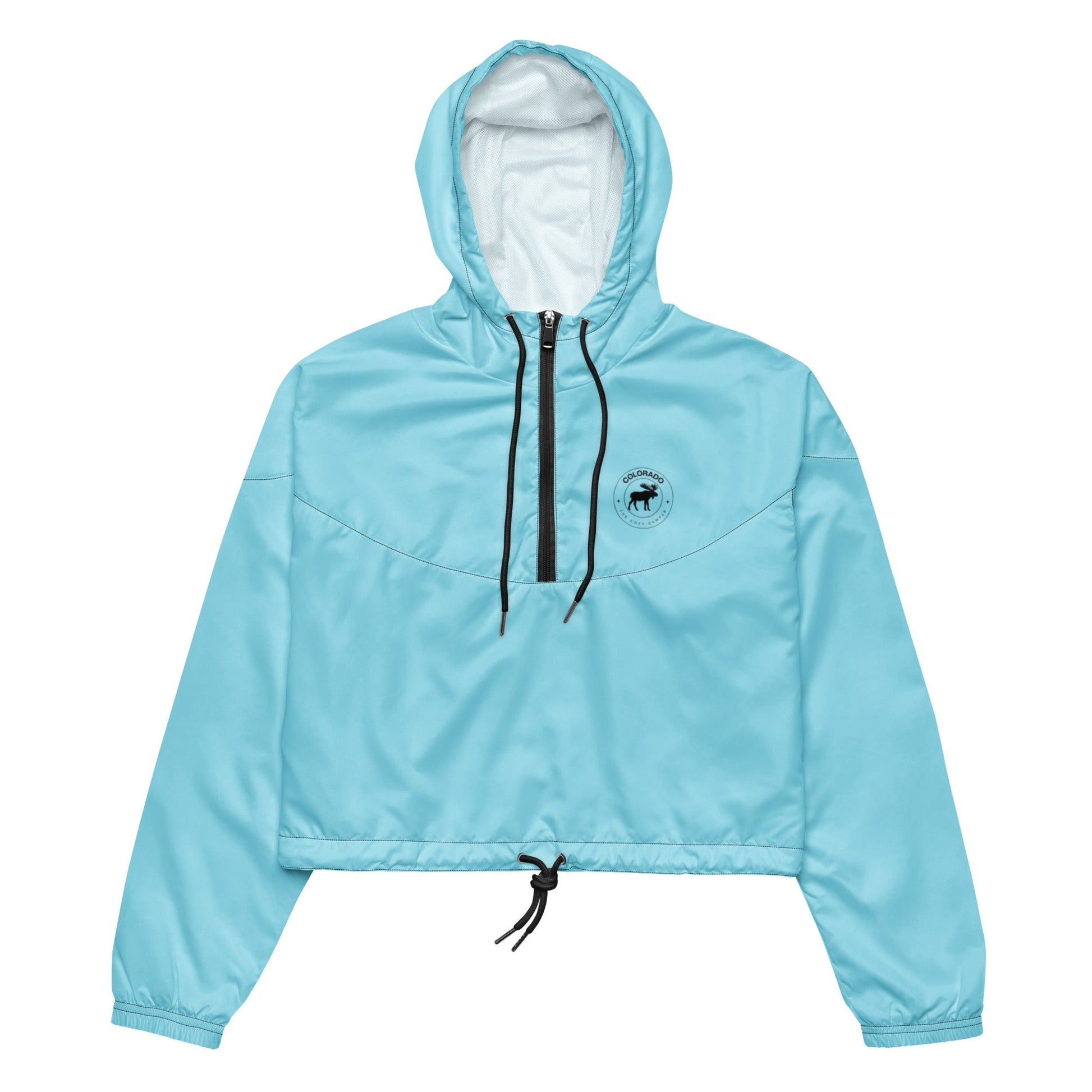 Women’s cropped windbreaker - The Cozy Camper LLC