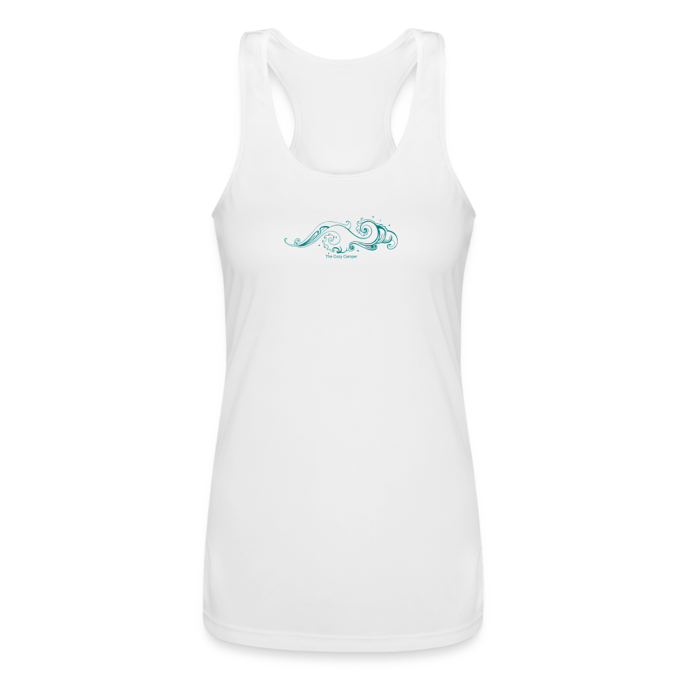 Women’s Performance Racerback Tank Top - The Cozy Camper LLC