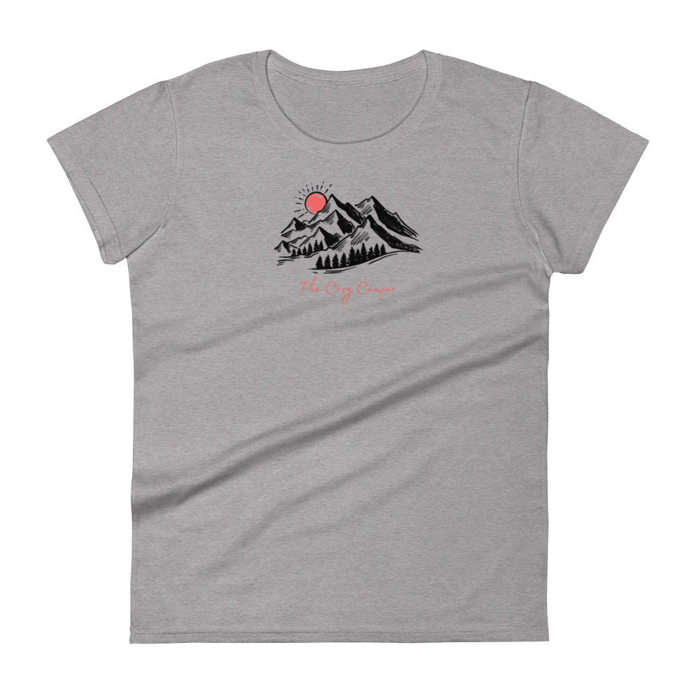 Women's short sleeve t-shirt - The Cozy Camper LLC