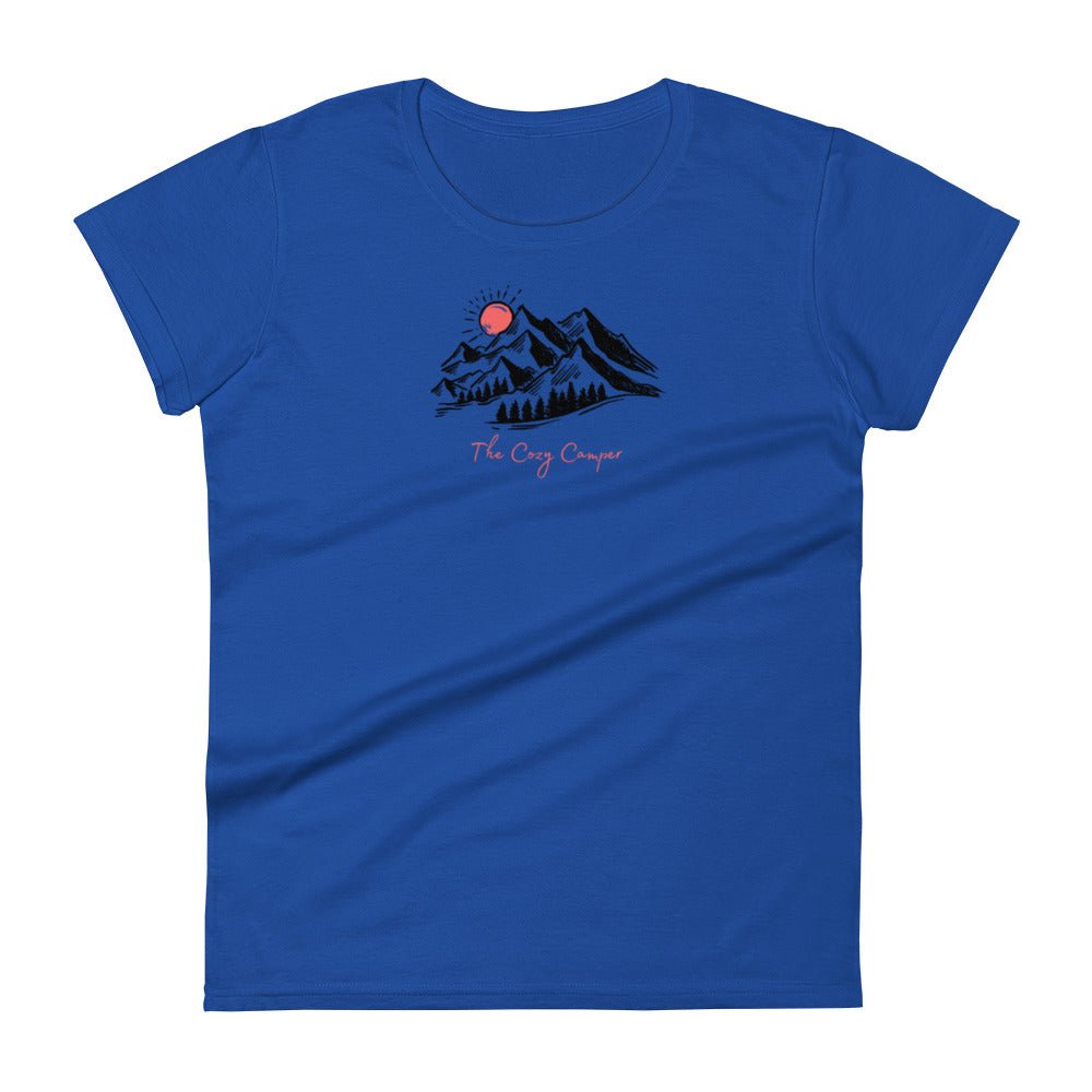 Women's short sleeve t-shirt - The Cozy Camper LLC