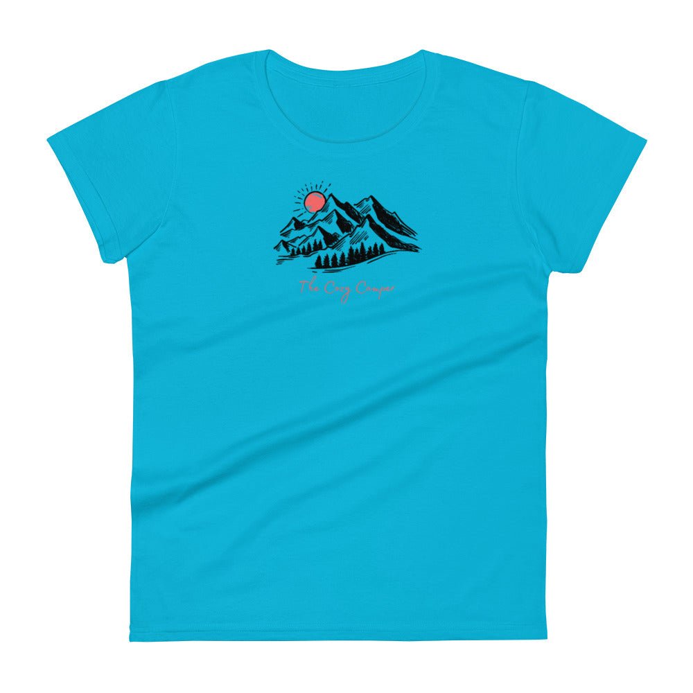 Women's short sleeve t-shirt - The Cozy Camper LLC