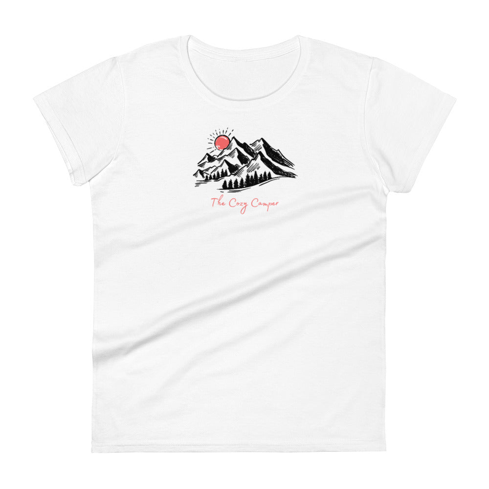 Women's short sleeve t-shirt - The Cozy Camper LLC