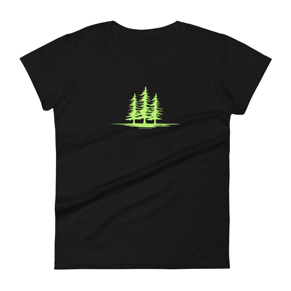 Women's tree short sleeve t-shirt - The Cozy Camper LLC