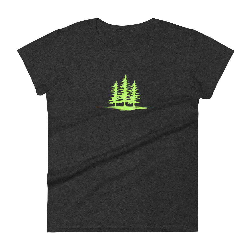 Women's tree short sleeve t-shirt - The Cozy Camper LLC