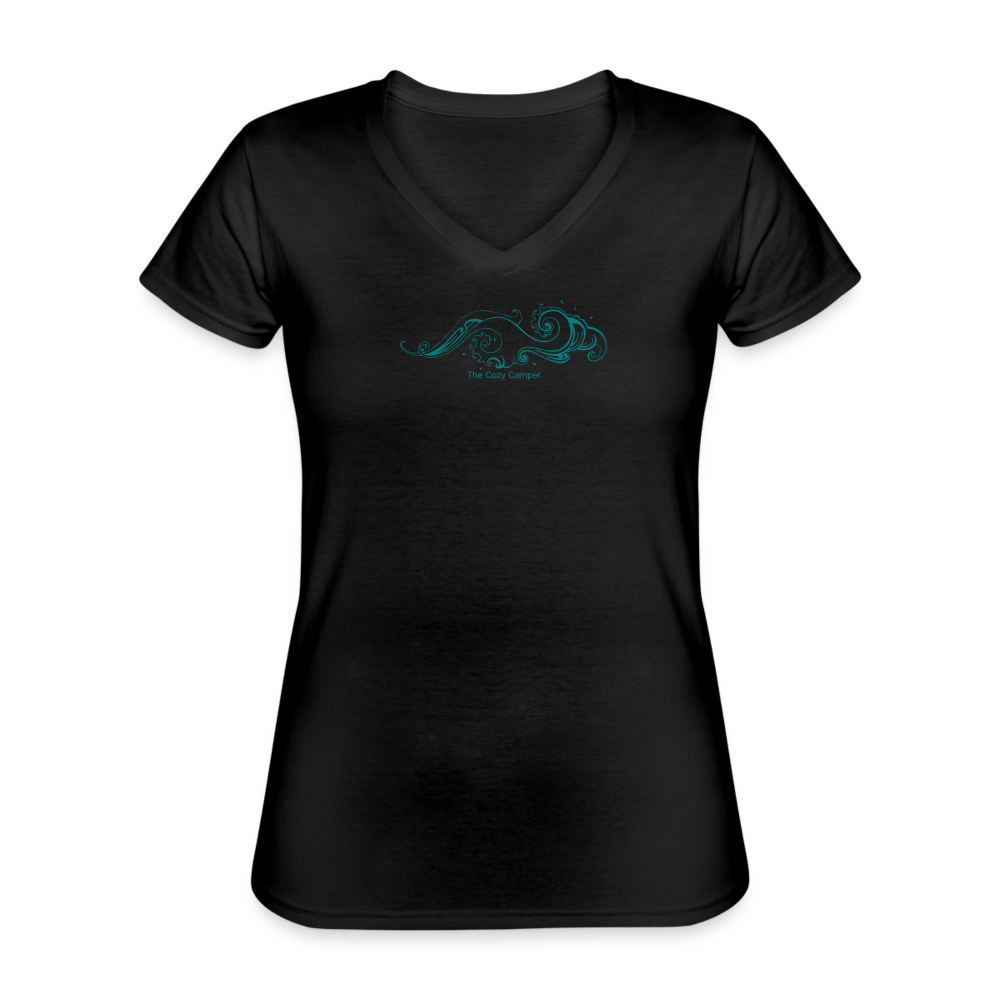 Women's V - Neck T-Shirt - The Cozy Camper LLC